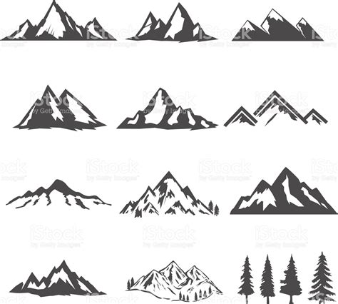 mountain range illustration|free clip art mountains illustrations.